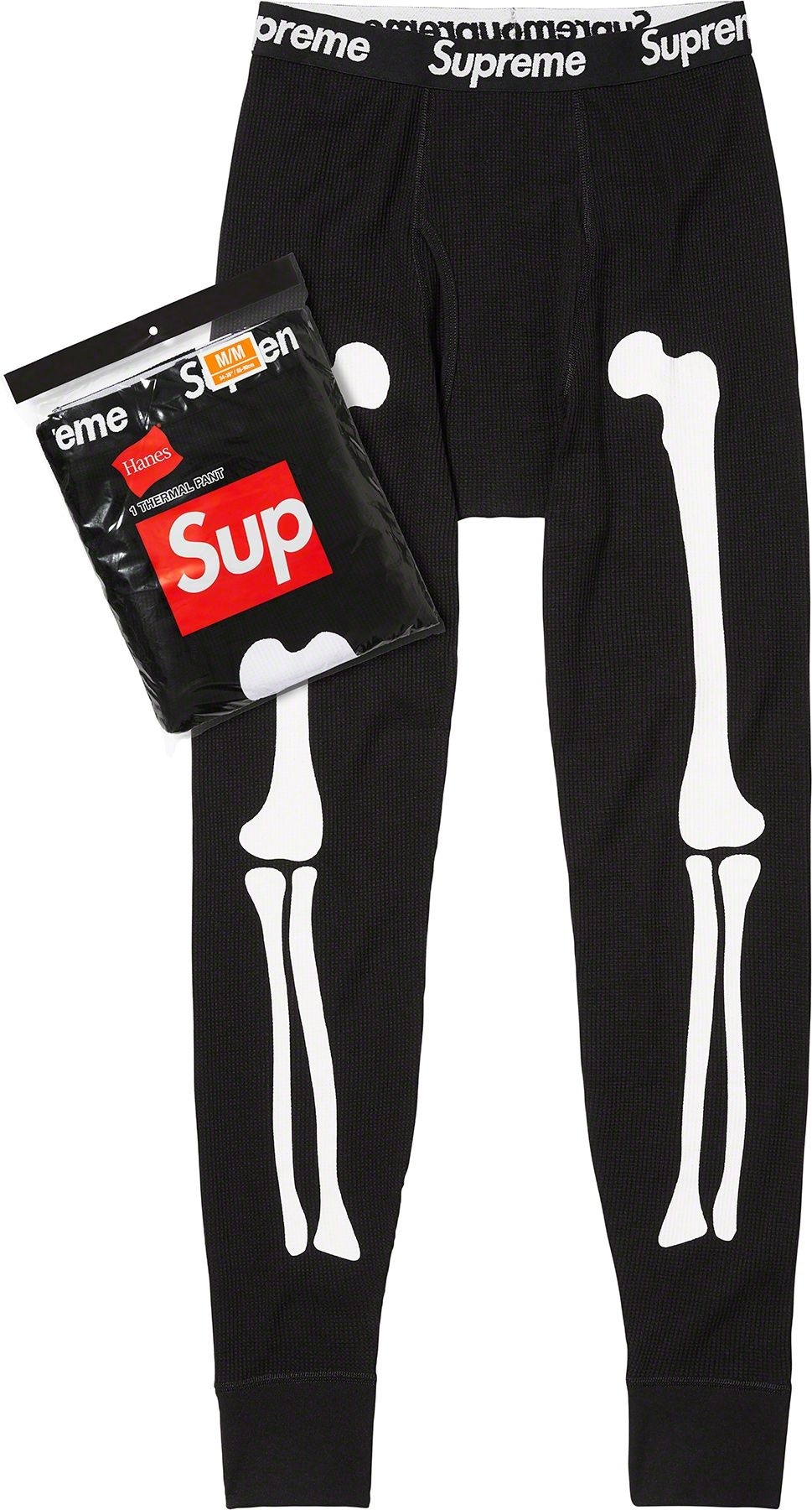 Supreme®/Hanes® Bones Thermal Pant (1 Pack) view 8